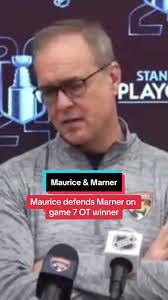 Paul Maurice defended Mitch Marner after he got heat from fans for David  Pastrnak’s series winning goal 😳 Thoughts? 🤔👇