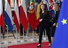 110,054 likes · 4,417 talking about this. Finland S 34 Year Old Prime Minister Sanna Marin Attends Her First Eu Summit Daily Mail Online