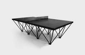 An Outdoor Ping Pong Table For Design Lovers Tischtennisplatte Tischtennisplatten Tisch
