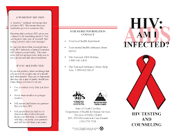 Various tests may be used for hiv detection: Hiv Aids Am I Infected Hiv Testing And Counseling State Publications I North Carolina Digital Collections