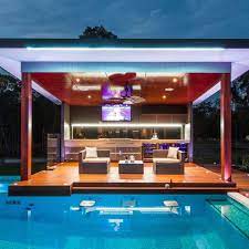 Can a bar cart be used as an outdoor bar? Top 50 Best Backyard Outdoor Bar Ideas Cool Watering Holes