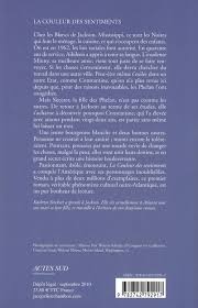 Ce site web fonctionne mieux avec chrome browser. La Couleur Des Sentiments Kathryn Stockett Jacqueline Chambon Grand Format Al Kitab Tunis Le Colisee