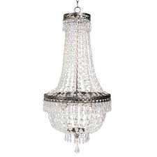 Lustre A Pampilles En Metal H 70 Cm Come Lustre Pampilles Mobilier De Salon Objet Deco