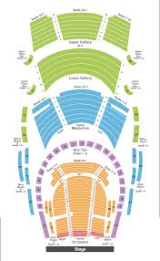 17 Prototypical Bass Performance Hall Seating Map