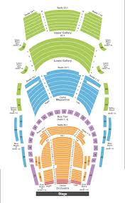 17 Prototypical Bass Performance Hall Seating Map