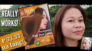 Glam Works Hair Dye Color Shampoo Review And Try On Youtube