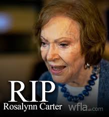 REST IN PEACE 💔 Former first lady Rosalynn Carter, the closest adviser to  Jimmy Carter during his one term as U.S. president and their four decades  thereafter as global humanitarians, has died