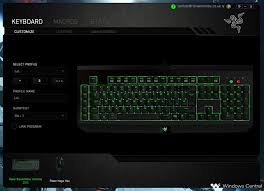 Can we change it to a different color like red or blue, if so how? How To Set Up And Configure Your New Razer Blackwidow Keyboard Windows Central
