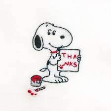 thanks 2017年もたくさんの方に見ていただき 本当にありがとうございました こどもの頃から好きだったスヌーピーと刺繍を どっちも毎日楽しめて今年もとても幸せな1年でした 来年もどうぞよろしくお願いします みなさま良いお年をお スヌーピー