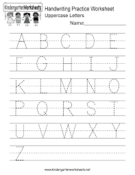 This Is A Handwriting Practice Worksheet For Uppercase Letters Handwriting Practice Worksheets English Worksheets For Kindergarten Handwriting Practice Sheets