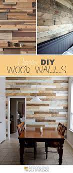Diy Wood Accent Walls Ohmeohmy Blog Diy Wood Wall Home Home Decor