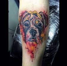 Boxer Dog Tattoo Boxer Dog Tattoo Boxer Tattoo Dog Tattoos