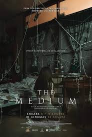 The Medium" is a chilling supernatural horror film from the acclaimed  director Banjong Pisanthanakun, known for Thai horror hits like "Shutter"  and "Pee Mak." Set in a remote village, the story follows