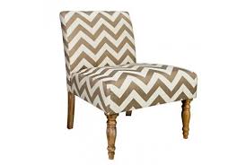 Mor Furniture For Less Angelo Home Bradstreet Chair In Truffle Brown Chevron Accent Chairs Living Room Sets Accent Chairs Chevron Accent Chairs Furniture