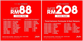 Secondary hubs can be found at kota kinabalu international airport (bki), penang. Airasia Offers Rm88 And Rm208 Fixed Fares For Domestic Travels