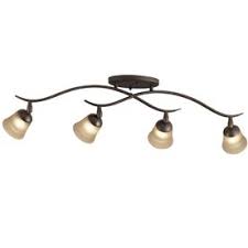 4 light olde bronze flush mount fixed