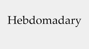 So, in order to sound more french, keep these rules about syllables in mind: How To Pronounce Hebdomadary Youtube