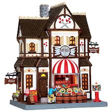 Lemax Village Collection Christmas Village Building Sophie S Sweet Shop Lemax Christmas Village Lemax Christmas Christmas Village