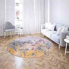 Amazon Com Best Seller Nordic Style Living Room Round Carpet Rugs Rug Home 3d Printing Bedroom Bedside M Nordic Style Living Room Rugs On Carpet Round Carpets