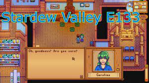 On fall 19th, you will receive a letter from caroline, where she asks you to bring her a pumpkin. Stardew Valley E133 Sweet Caroline My Future Mother In Law Youtube