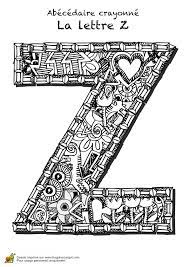 abecedaire crayonne lettre z page 26 sur hugolescargot com coloriage a alphabet pages de virtuelles en ligne gratuites
