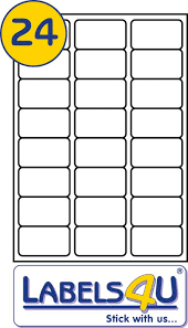 This pack carries the code gls024 hgp and is our alternative to the avery product j8159 and comes fully guaranteed. 24 Labels Per Sheet 63 5 X 33 9mm Labels4u