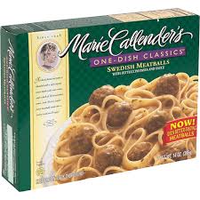 Does marie calendar make a frizen baked zetti. Marie Callenders One Dish Classics Swedish Meatballs With Fettuccini Pasta And Sauce Meals Entrees Sun Fresh