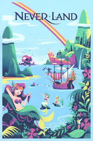 7 Disney Dream Destination Art Pieces By Cyclops Print Works That Make Us Want To Travel O Posters Disney Vintage Affiches De Films De Disney Affiches Disney