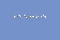 Tags business compliance acca malaysia statutory audits audit trail taxation internal audit services audit plan internal audit. E M Chan Audit Firm In Jalan Ipoh