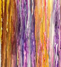 Maybe you would like to learn more about one of these? Steams Of Yellow And Purple Mixed Media By Carla Germain