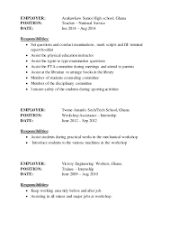 Ghana work for english speakers. Ernest Cv