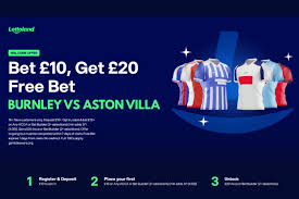 Get a £20 free bet with Lottoland ahead of Burnley vs Aston Villa