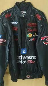 Nascar 3 Dale Earnhardt Sr Full Leather Jacket Size Small Price Reduced For Sale In Sun City Az Offerup Nascar Jackets Jackets Twill Jacket