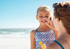 Skin cancer begins in the epidermis, which is made up of three kinds of cells—. How To Properly Apply Sunscreen On Your Children And Stay Safe Playing In The Sun