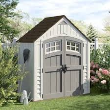 Outdoor Living Today 8 Ft W X 12 Ft D Solid Wood Storage Shed Reviews Wayfair In 2020 Plastic Storage Sheds Backyard Sheds Storage Shed