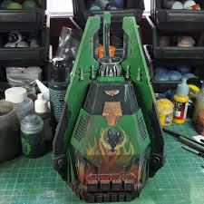 This ability to place dreadnoughts right into the centre of the battle is invaluable. Sallamanders Dreadnought Drop Pod Warhammer