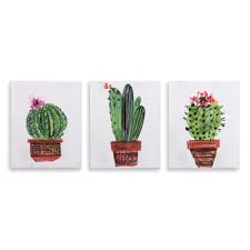 Ball cactus plant, succulent plant painting canvas print cactaceae, hand painted watercolor, pink flowers, green plants, watercolor painting, botany cactus illustration, cactaceae succulent plant watercolor painting printmaking, sen department aesthetic cactus, painted, hand, poster png. Patton Wall Decor 8x10 Minimalist Potted Cactus Painting Set Of 3 Canvas Art Walmart Com Walmart Com