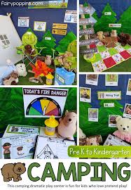 The dramatic play center is a place students can go to pretend, imagine, and be creative. Camping Dramatic Play Center Fairy Poppins