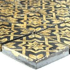 Mosaikfliesen Schiefer Optik Blattgold Schwarz Mosaik Wandfliesen Mosaikfliesen Fliesen