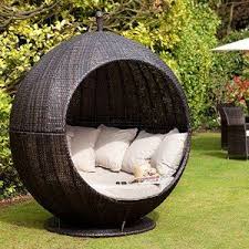 Maze Rattan Brown Apple Day Bed Outdoor Garden Furniture Lounger By Maze Rattan Price 1 199 Outdoor Daybed Rattan Garden Furniture Rattan Outdoor Furniture