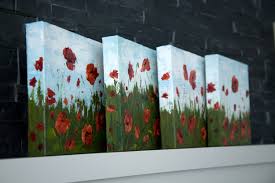 Do you want to learn how to paint flowers? How To Paint Poppy Flowers With Acrylic Paint And A Palette Knife Simple Step By Step Tutorial Melissa Mckinnon Artist