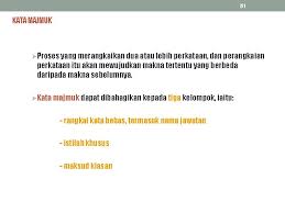 Tata cara penulisan gabungan kata yang pertama ini hanyalah untuk penulisan kata gabungan berupa kata majemuk atau istilah khusus. 1 2 Objektif Pelajar Dapat Menerangkan Karya Awal