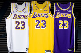It took some time to land these stars as the lakers roster was not up to the organization's expectations for most of the last ten years. Lakers Officially Unveil New Uniforms For 2018 19 Sportslogos Net News
