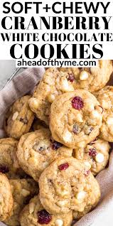Soft And Chewy White Chocolate Cranberry Walnut Cookies Recipe In 2020 White Chocolate Cranberry Chewy White Chocolate Cranberry Cookies