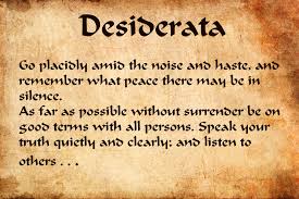 Image result for images Desiderata