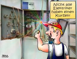 Klasse ein kurzes praktikum und er sucht in #köln einen #elektriker der ihm da was anbieten kann, problem er ist sehr jung und es ist. Ohne Titel Von Besscartoon Philosophie Cartoon Toonpool