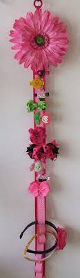 Blooming Daisy Deluxe Hair Bow Headband Holder Etsy Serre Tete Fleur Bandeau
