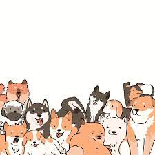 Dogs Doodle Pattern Background Vector Premium Image By Rawpixel Com Niwat Vector Background Pattern Doodle Background Dog Background