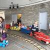 Lgb 72403 work train starter set, w/lights, sound and smoke. 1