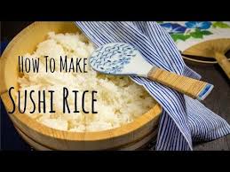 Simple Instruction On How To Make Sushi Rice With Kombu Rice Vinegar Sugar And Salt For The Complete Recipe Htt Sushi Rice How To Make Sushi Sushi Recipes